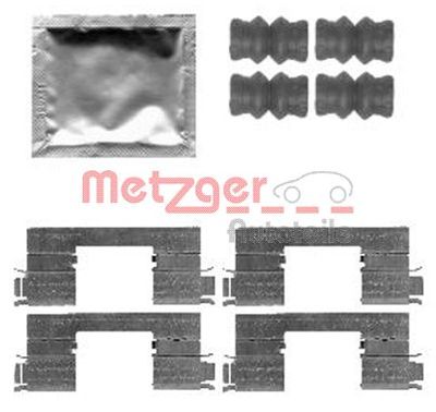 Accessory Kit, disc brake pad METZGER AUTOTEILE 109-1798