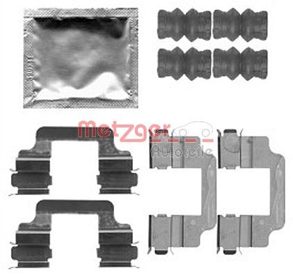 METZGER AUTOTEILE 109-1806 Accessory Kit, disc brake pad