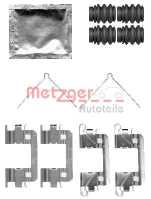 METZGER AUTOTEILE 109-1811 Accessory Kit, disc brake pad