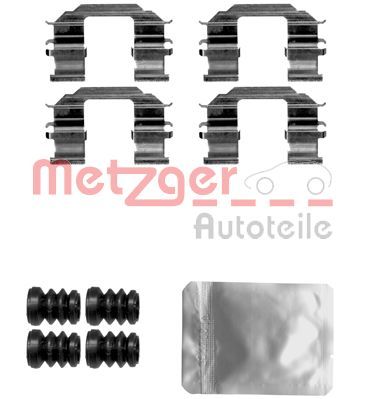 Accessory Kit, disc brake pad METZGER AUTOTEILE 109-1870