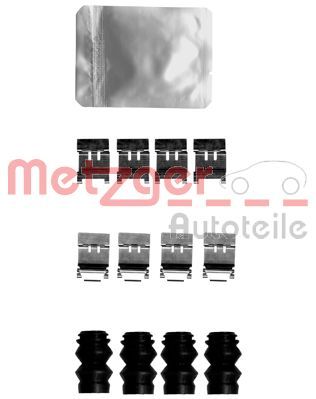 Accessory Kit, disc brake pad METZGER AUTOTEILE 109-1874