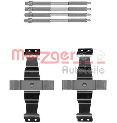 Accessory Kit, disc brake pad METZGER AUTOTEILE 109-1886