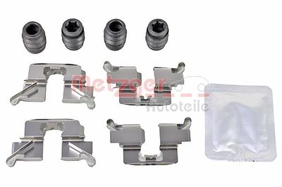 Accessory Kit, disc brake pad METZGER AUTOTEILE 109-0047