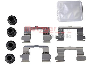 Accessory Kit, disc brake pad METZGER AUTOTEILE 109-0048
