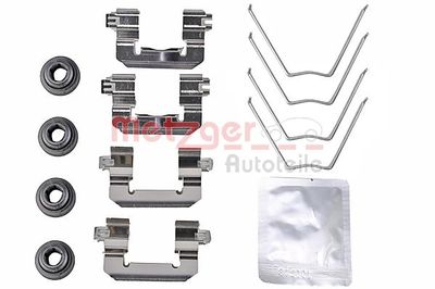 Accessory Kit, disc brake pad METZGER AUTOTEILE 109-0064