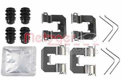 Accessory Kit, disc brake pad METZGER AUTOTEILE 109-0160
