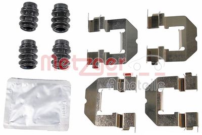 Accessory Kit, disc brake pad METZGER AUTOTEILE 109-0162