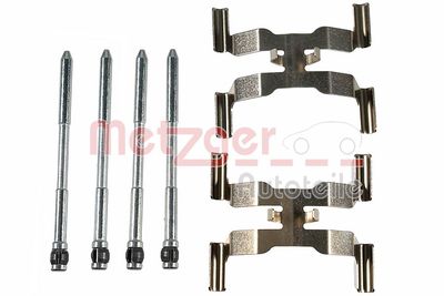 Accessory Kit, disc brake pad METZGER AUTOTEILE 109-0166