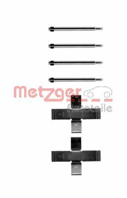 Accessory Kit, disc brake pad METZGER AUTOTEILE 109-0925