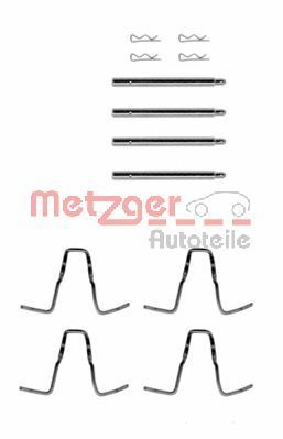 Accessory Kit, disc brake pad METZGER AUTOTEILE 109-1005