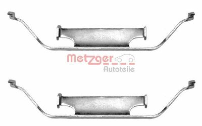 Accessory Kit, disc brake pad METZGER AUTOTEILE 109-1096