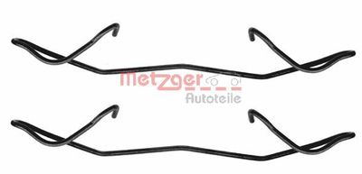 Accessory Kit, disc brake pad METZGER AUTOTEILE 109-1180