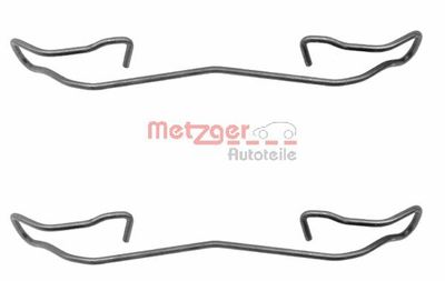 Accessory Kit, disc brake pad METZGER AUTOTEILE 109-1187