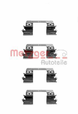 METZGER AUTOTEILE 109-1234 Accessory Kit, disc brake pad