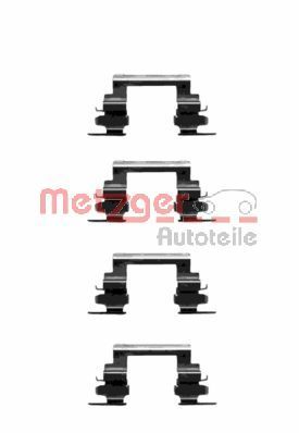 Accessory Kit, disc brake pad METZGER AUTOTEILE 109-1236
