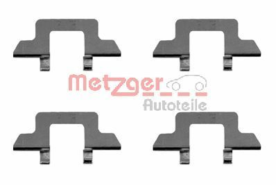METZGER AUTOTEILE 109-1242 Accessory Kit, disc brake pad