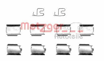 Accessory Kit, disc brake pad METZGER AUTOTEILE 109-1246