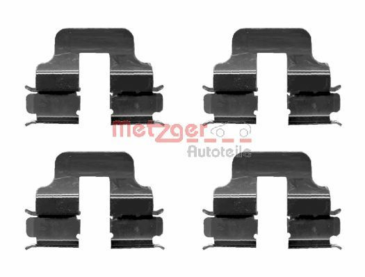 METZGER AUTOTEILE 109-1247 Accessory Kit, disc brake pad