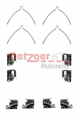 Accessory Kit, disc brake pad METZGER AUTOTEILE 109-1269