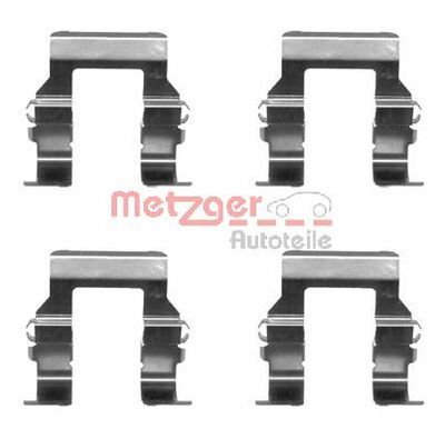Accessory Kit, disc brake pad METZGER AUTOTEILE 109-1279