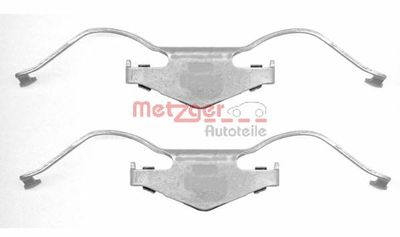Accessory Kit, disc brake pad METZGER AUTOTEILE 109-1297