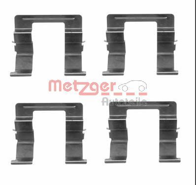 METZGER AUTOTEILE 109-1605 Accessory Kit, disc brake pad
