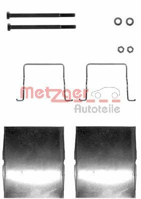Accessory Kit, disc brake pad METZGER AUTOTEILE 109-1623