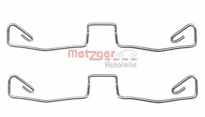 Accessory Kit, disc brake pad METZGER AUTOTEILE 109-1633