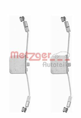 METZGER AUTOTEILE 109-1641 Accessory Kit, disc brake pad