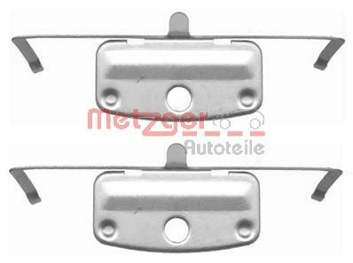 Accessory Kit, disc brake pad METZGER AUTOTEILE 109-1644