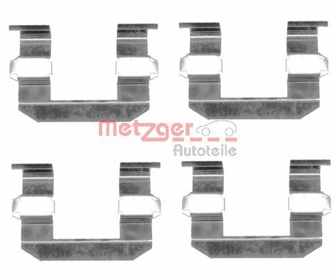 METZGER AUTOTEILE 109-1645 Accessory Kit, disc brake pad