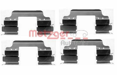 METZGER AUTOTEILE 109-1648 Accessory Kit, disc brake pad