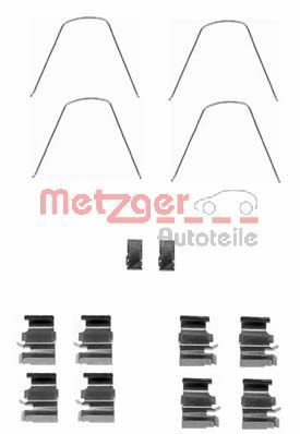 METZGER AUTOTEILE 109-1651 Accessory Kit, disc brake pad