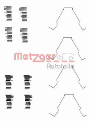METZGER AUTOTEILE 109-1652 Accessory Kit, disc brake pad