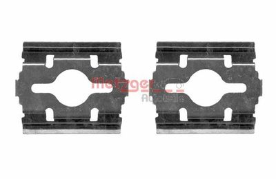 Accessory Kit, disc brake pad METZGER AUTOTEILE 109-1657