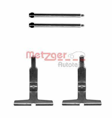 METZGER AUTOTEILE 109-1661 Accessory Kit, disc brake pad