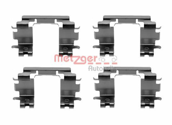 METZGER AUTOTEILE 109-1670 Accessory Kit, disc brake pad