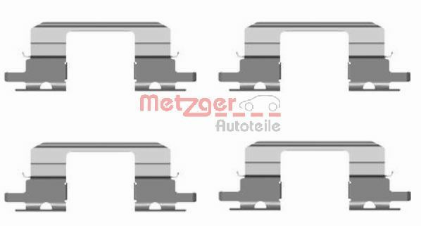 METZGER AUTOTEILE 109-1672 Accessory Kit, disc brake pad