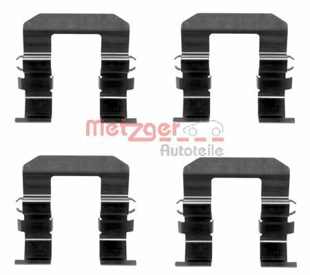 METZGER AUTOTEILE 109-1704 Accessory Kit, disc brake pad