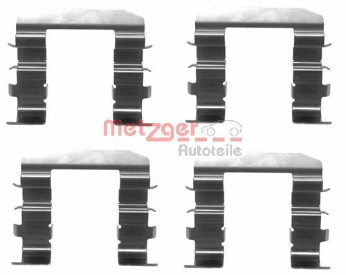 METZGER AUTOTEILE 109-1708 Accessory Kit, disc brake pad