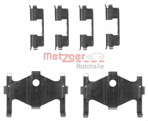 METZGER AUTOTEILE 109-1710 Accessory Kit, disc brake pad