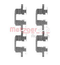 METZGER AUTOTEILE 109-1711 Accessory Kit, disc brake pad