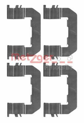 Accessory Kit, disc brake pad METZGER AUTOTEILE 109-1719