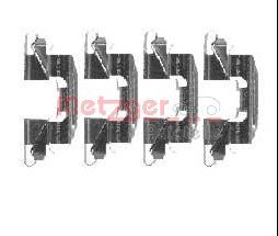 METZGER AUTOTEILE 109-1720 Accessory Kit, disc brake pad