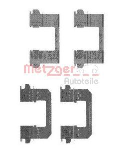 METZGER AUTOTEILE 109-1736 Accessory Kit, disc brake pad