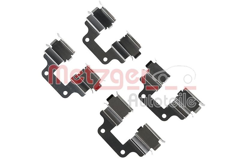 METZGER AUTOTEILE 109-1739 Accessory Kit, disc brake pad