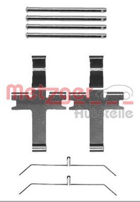 METZGER AUTOTEILE 109-1752 Accessory Kit, disc brake pad