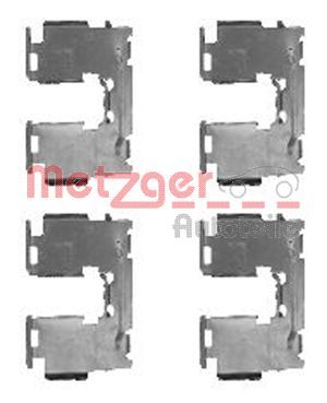 METZGER AUTOTEILE 109-1760 Accessory Kit, disc brake pad
