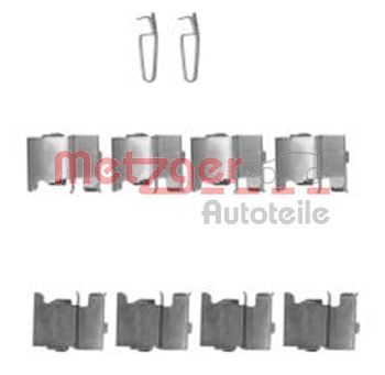 Accessory Kit, disc brake pad METZGER AUTOTEILE 109-1775
