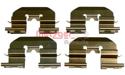 Accessory Kit, disc brake pad METZGER AUTOTEILE 109-1780